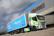 Hermes takes delivery of a further seven IVECO Stralis NP trucks after reducing fuel costs and emissions